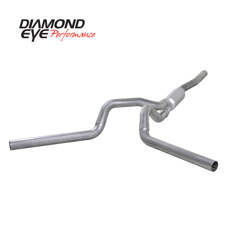 Chevrolet 3500 Performance Exhaust - Diamond Eye Performance - Catback Dual AL - `06-`07